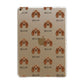 American Cocker Spaniel Icon with Name Apple iPad Gold Case