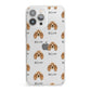 American Cocker Spaniel Icon with Name iPhone 13 Pro Max Clear Bumper Case
