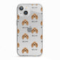 American Cocker Spaniel Icon with Name iPhone 13 TPU Impact Case with White Edges