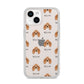 American Cocker Spaniel Icon with Name iPhone 14 Clear Tough Case Starlight