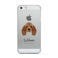 American Cocker Spaniel Personalised Apple iPhone 5 Case