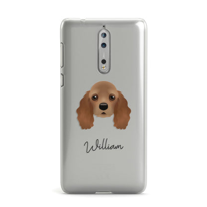 American Cocker Spaniel Personalised Nokia Case