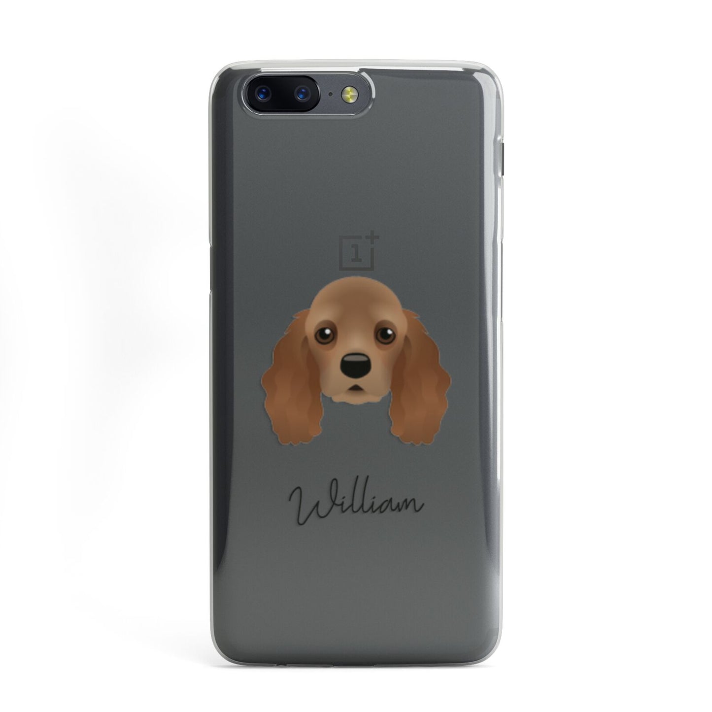 American Cocker Spaniel Personalised OnePlus Case