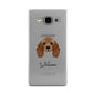 American Cocker Spaniel Personalised Samsung Galaxy A5 Case