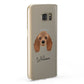 American Cocker Spaniel Personalised Samsung Galaxy Case Fourty Five Degrees