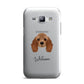 American Cocker Spaniel Personalised Samsung Galaxy J1 2015 Case