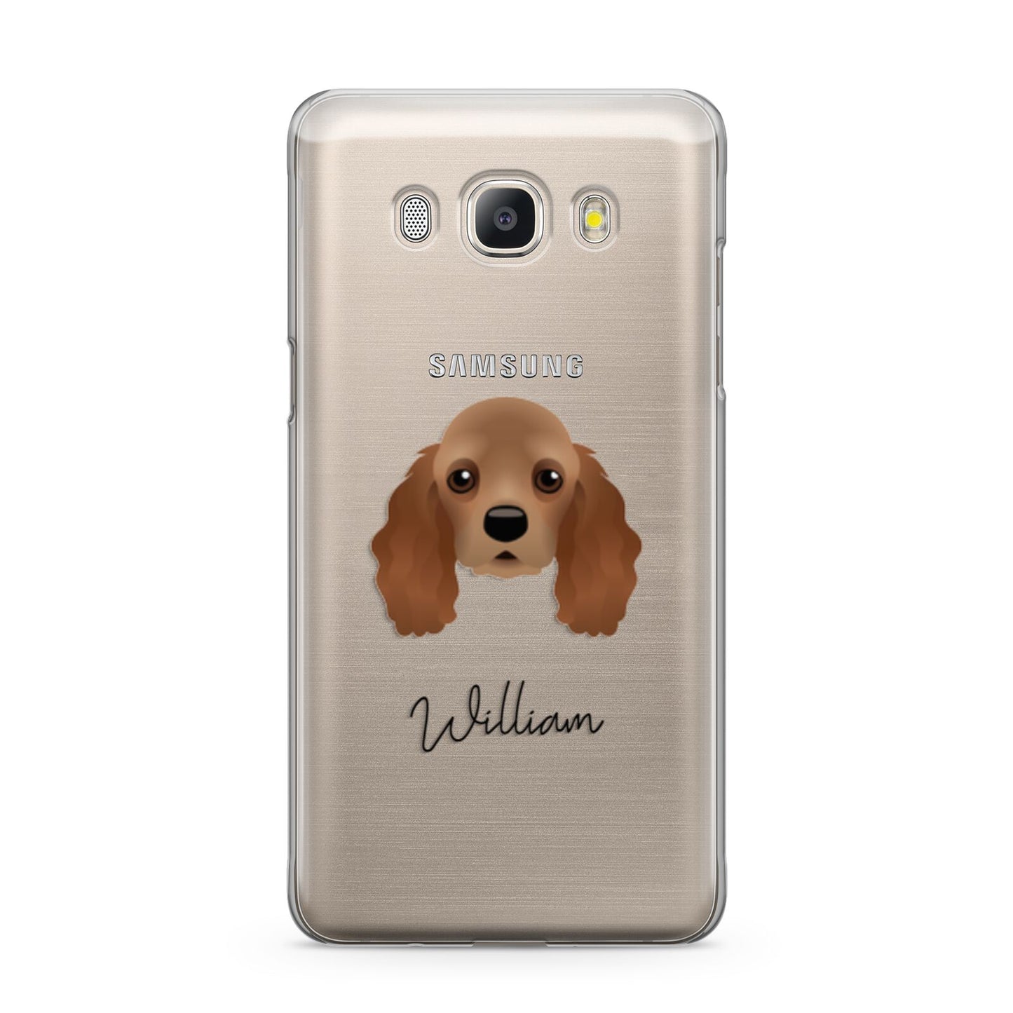 American Cocker Spaniel Personalised Samsung Galaxy J5 2016 Case