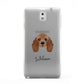 American Cocker Spaniel Personalised Samsung Galaxy Note 3 Case