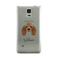 American Cocker Spaniel Personalised Samsung Galaxy Note 4 Case