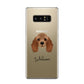 American Cocker Spaniel Personalised Samsung Galaxy Note 8 Case