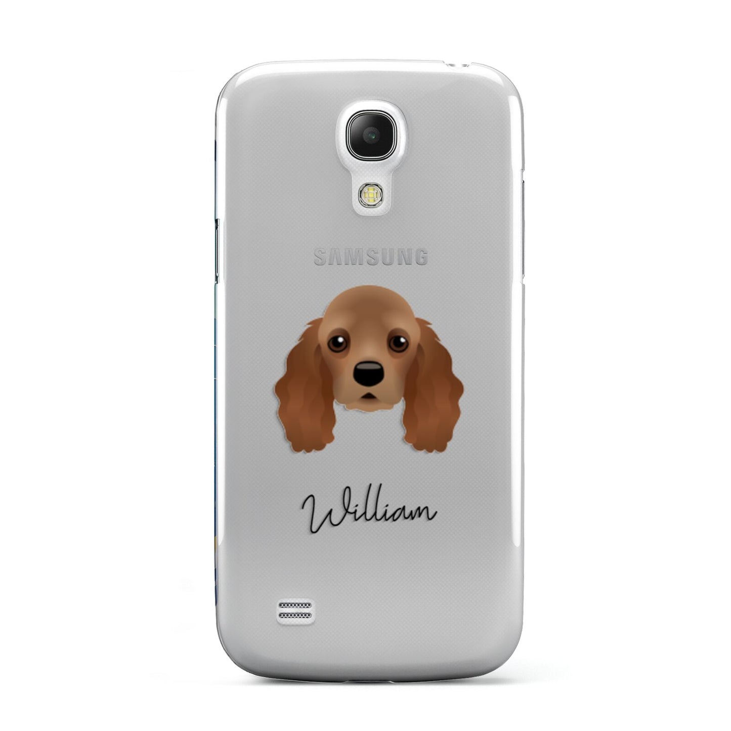 American Cocker Spaniel Personalised Samsung Galaxy S4 Mini Case