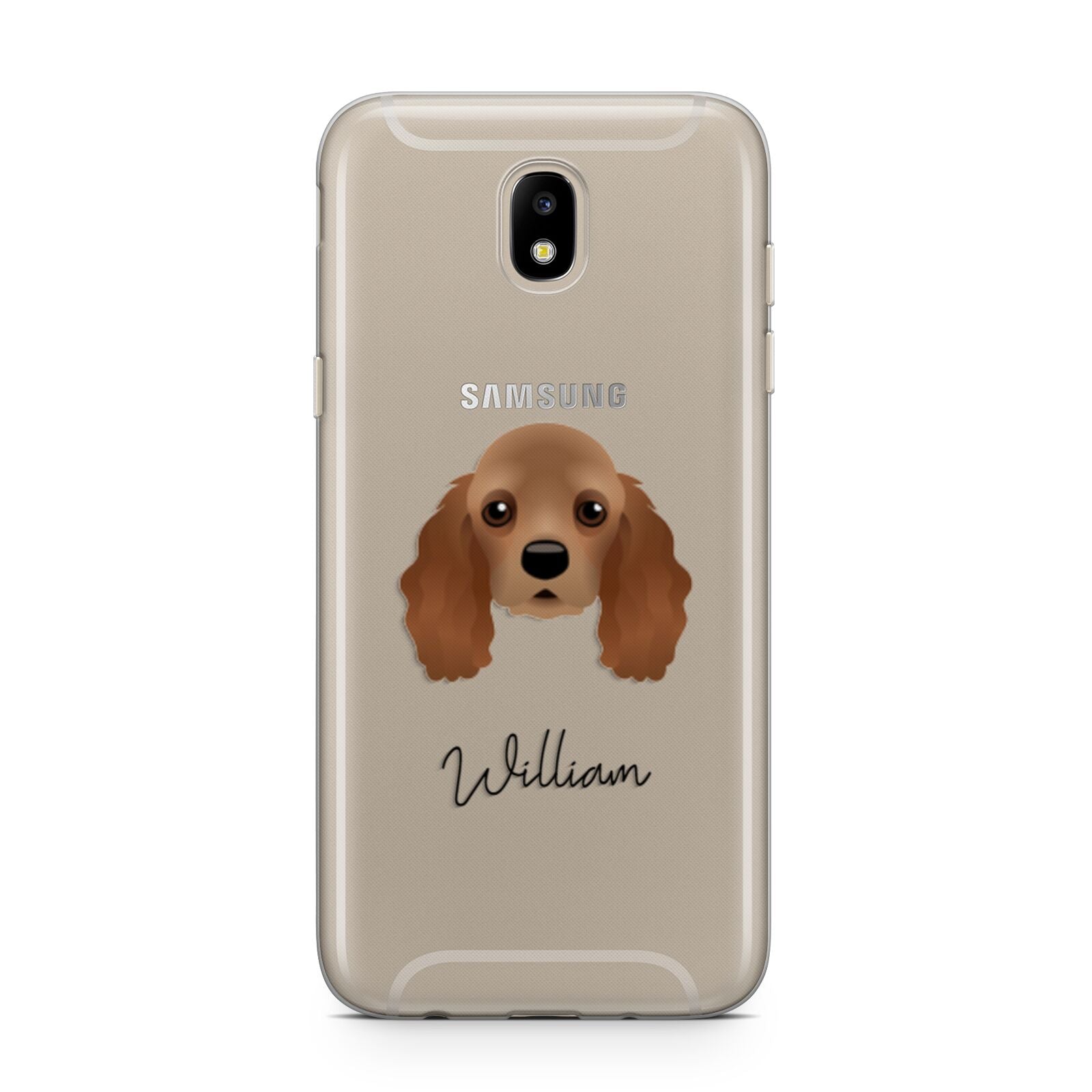 American Cocker Spaniel Personalised Samsung J5 2017 Case