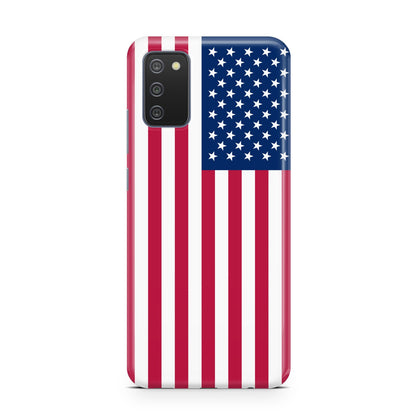 American Flag Samsung A02s Case