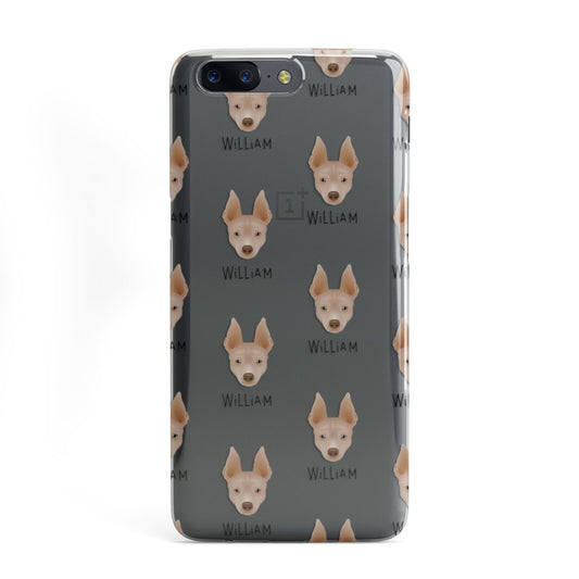American Hairless Terrier Icon with Name OnePlus Case