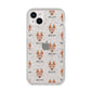 American Hairless Terrier Icon with Name iPhone 14 Plus Glitter Tough Case Starlight