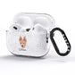 American Hairless Terrier Personalised AirPods Pro Glitter Case Side Image