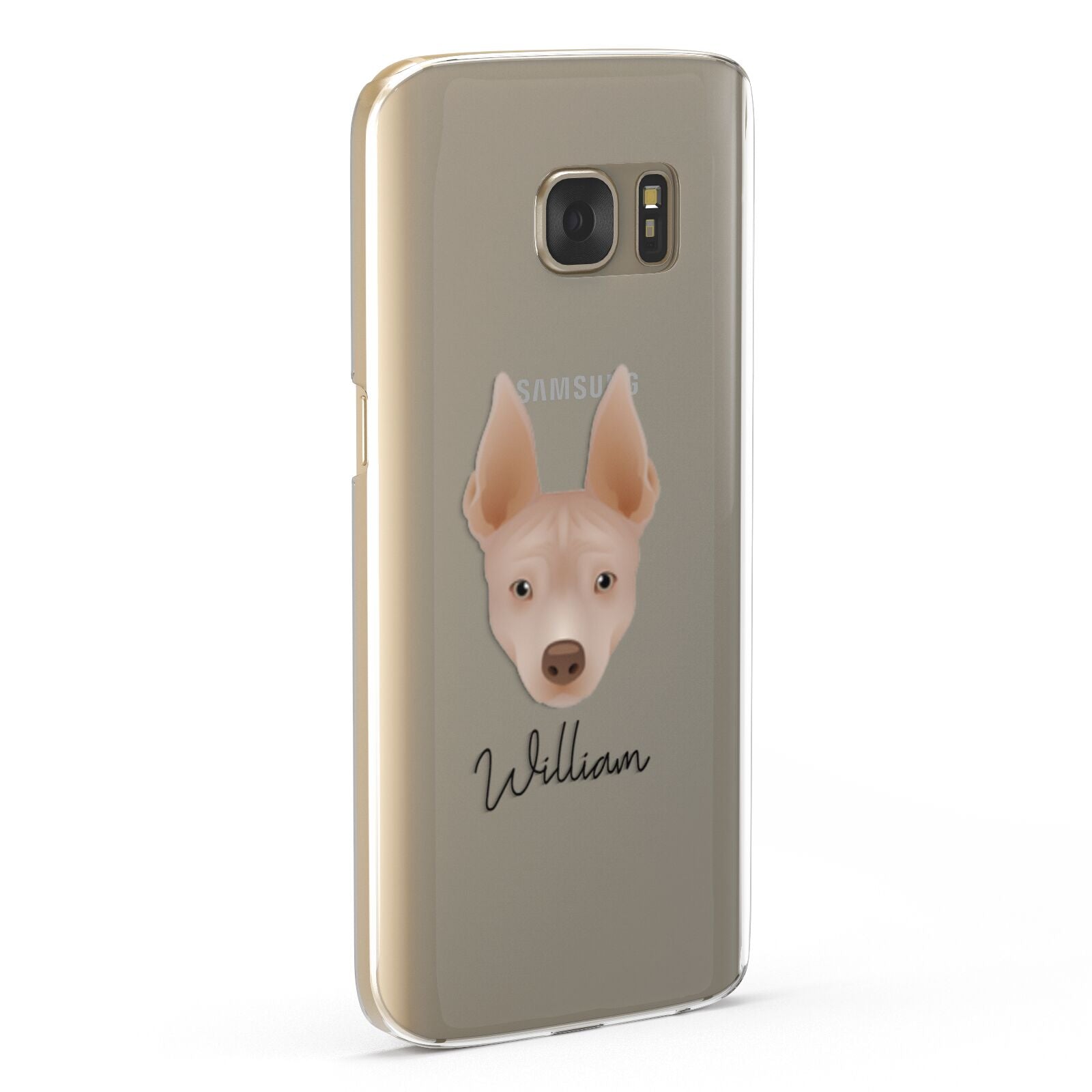 American Hairless Terrier Personalised Samsung Galaxy Case Fourty Five Degrees