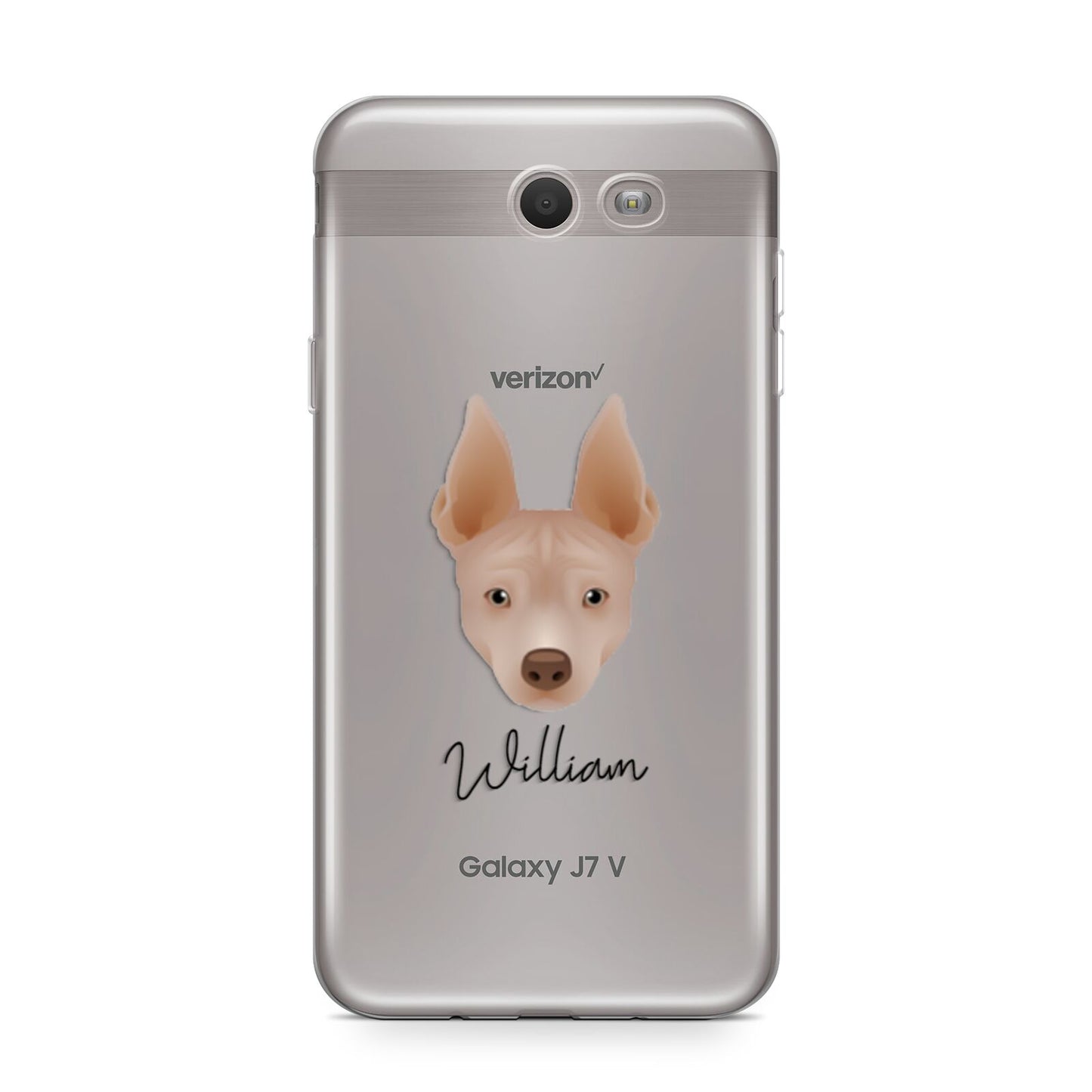 American Hairless Terrier Personalised Samsung Galaxy J7 2017 Case