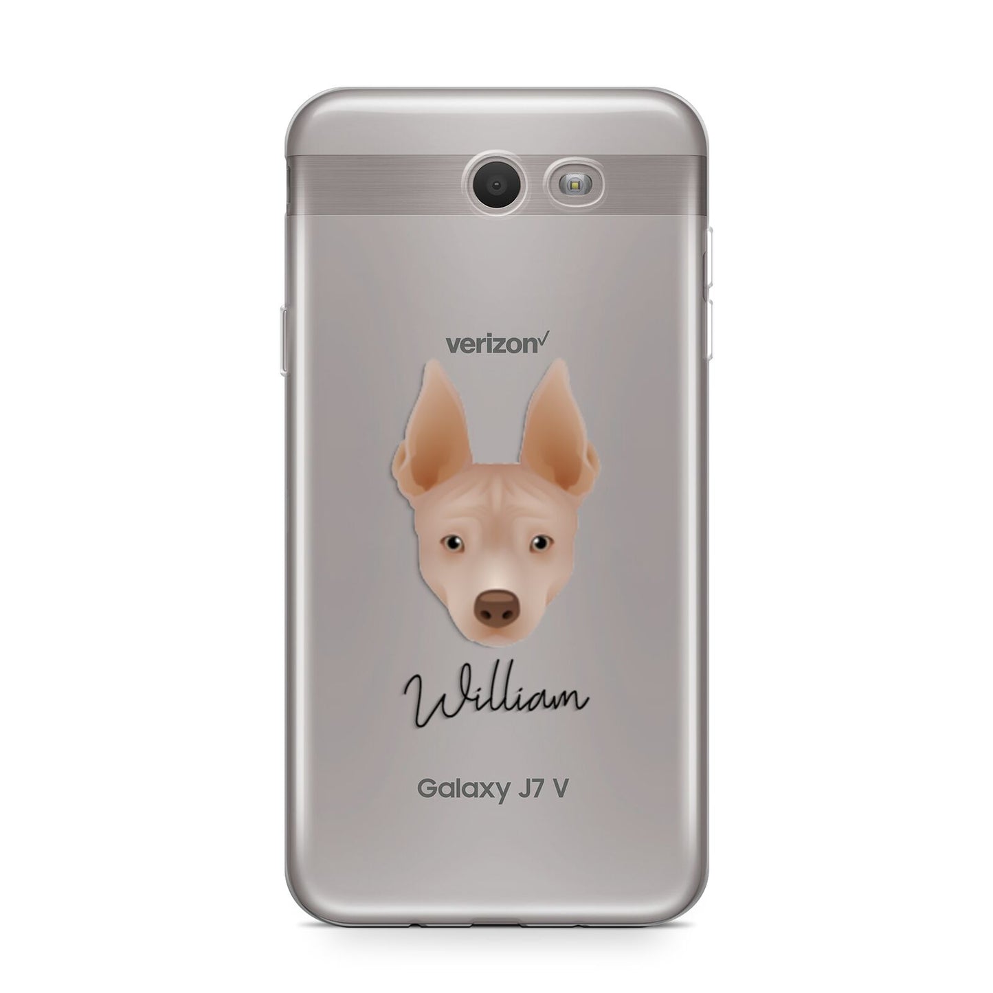American Hairless Terrier Personalised Samsung Galaxy J7 2017 Case