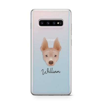 American Hairless Terrier Personalised Samsung Galaxy S10 Case