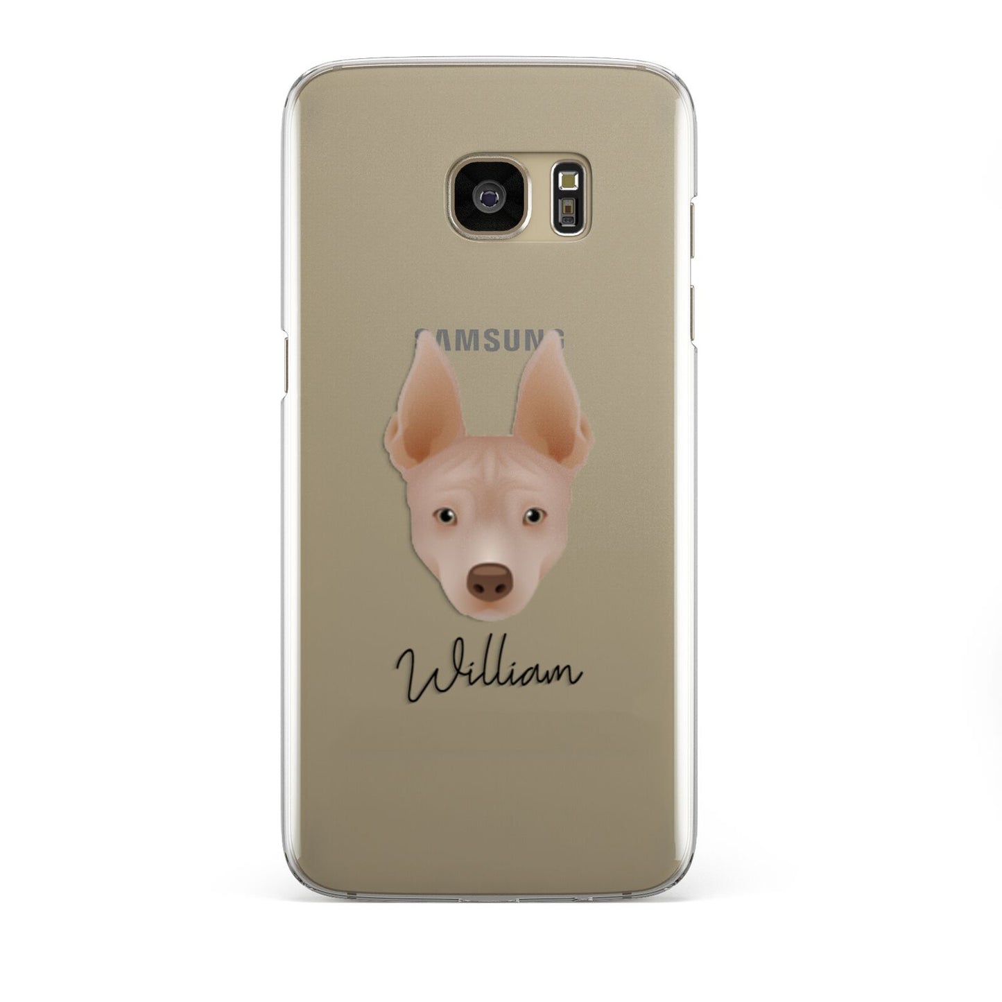 American Hairless Terrier Personalised Samsung Galaxy S7 Edge Case