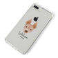 American Hairless Terrier Personalised iPhone 8 Plus Bumper Case on Silver iPhone Alternative Image