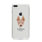 American Hairless Terrier Personalised iPhone 8 Plus Bumper Case on Silver iPhone