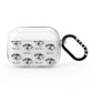 American Leopard Hound Icon with Name AirPods Pro Clear Case