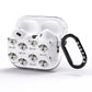 American Leopard Hound Icon with Name AirPods Pro Glitter Case Side Image