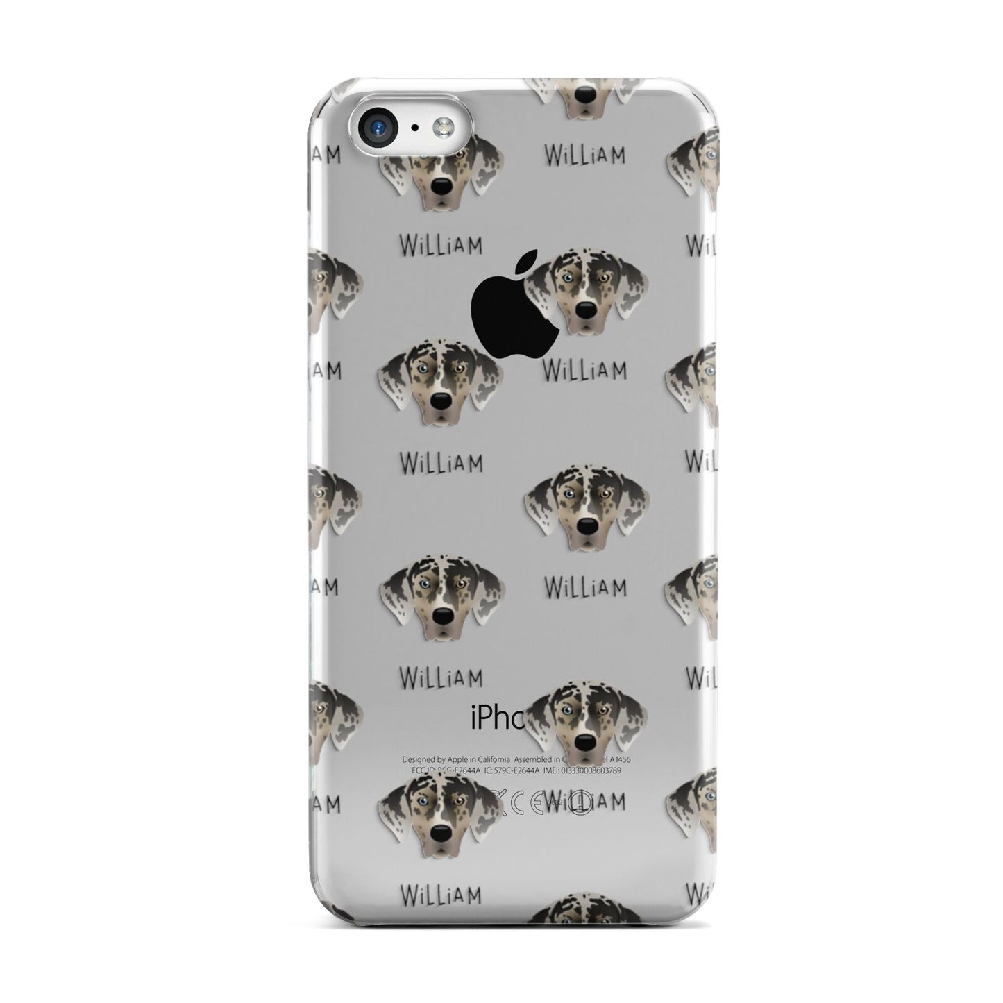 American Leopard Hound Icon with Name Apple iPhone 5c Case