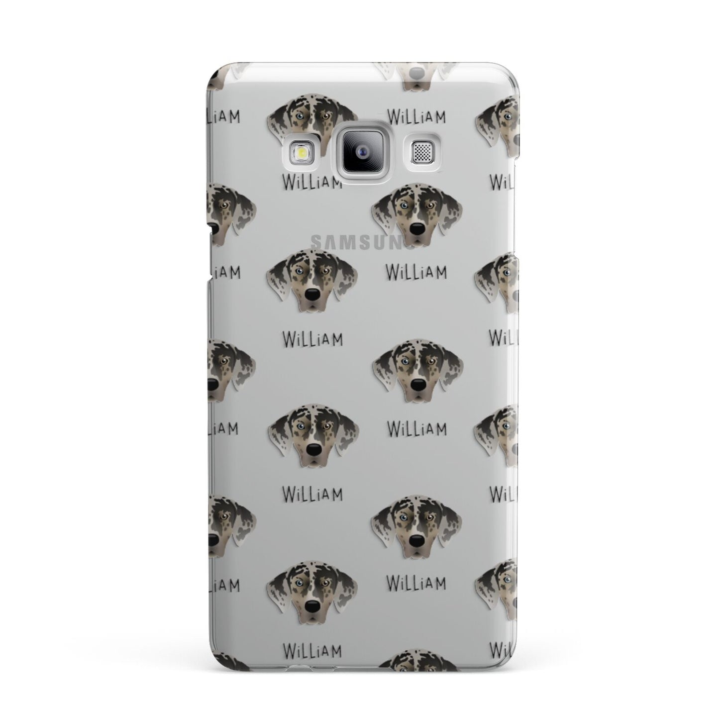 American Leopard Hound Icon with Name Samsung Galaxy A7 2015 Case