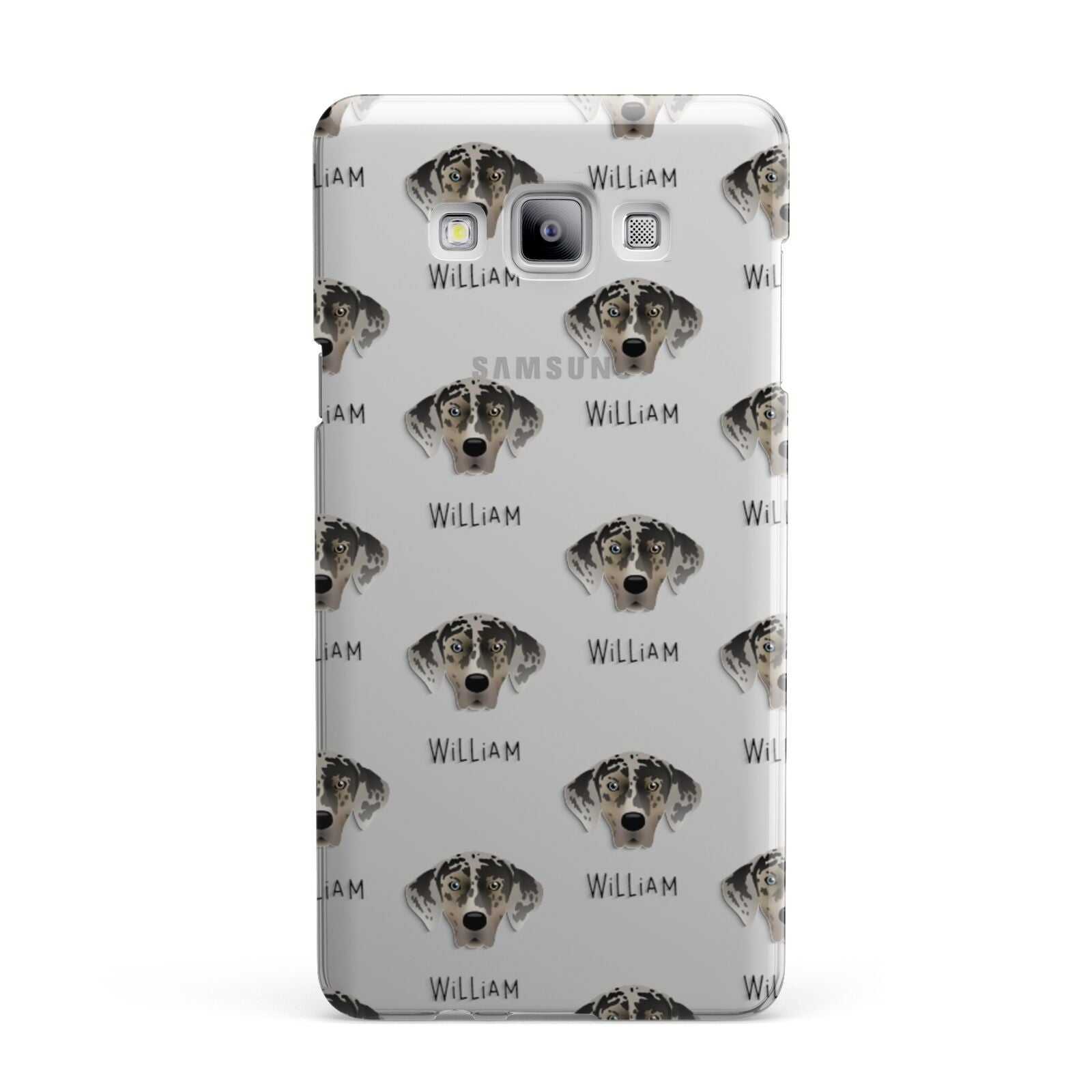 American Leopard Hound Icon with Name Samsung Galaxy A7 2015 Case