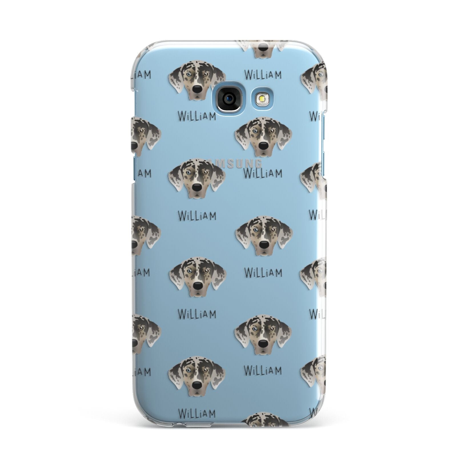 American Leopard Hound Icon with Name Samsung Galaxy A7 2017 Case