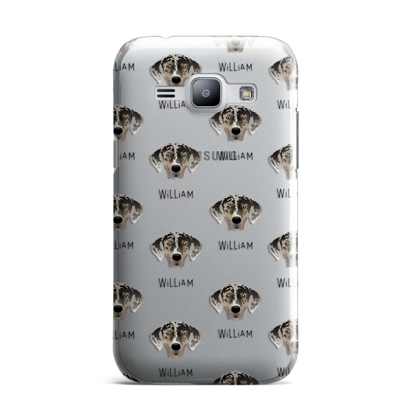 American Leopard Hound Icon with Name Samsung Galaxy J1 2015 Case