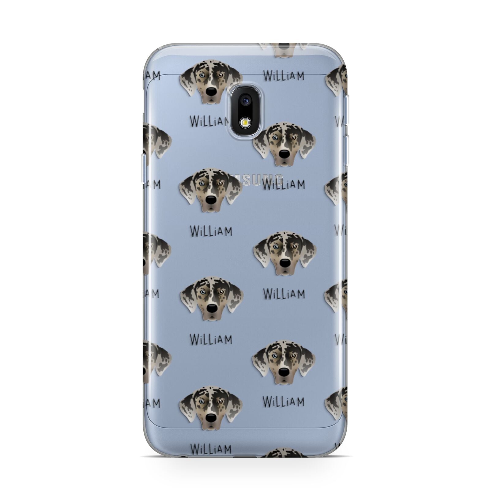 American Leopard Hound Icon with Name Samsung Galaxy J3 2017 Case