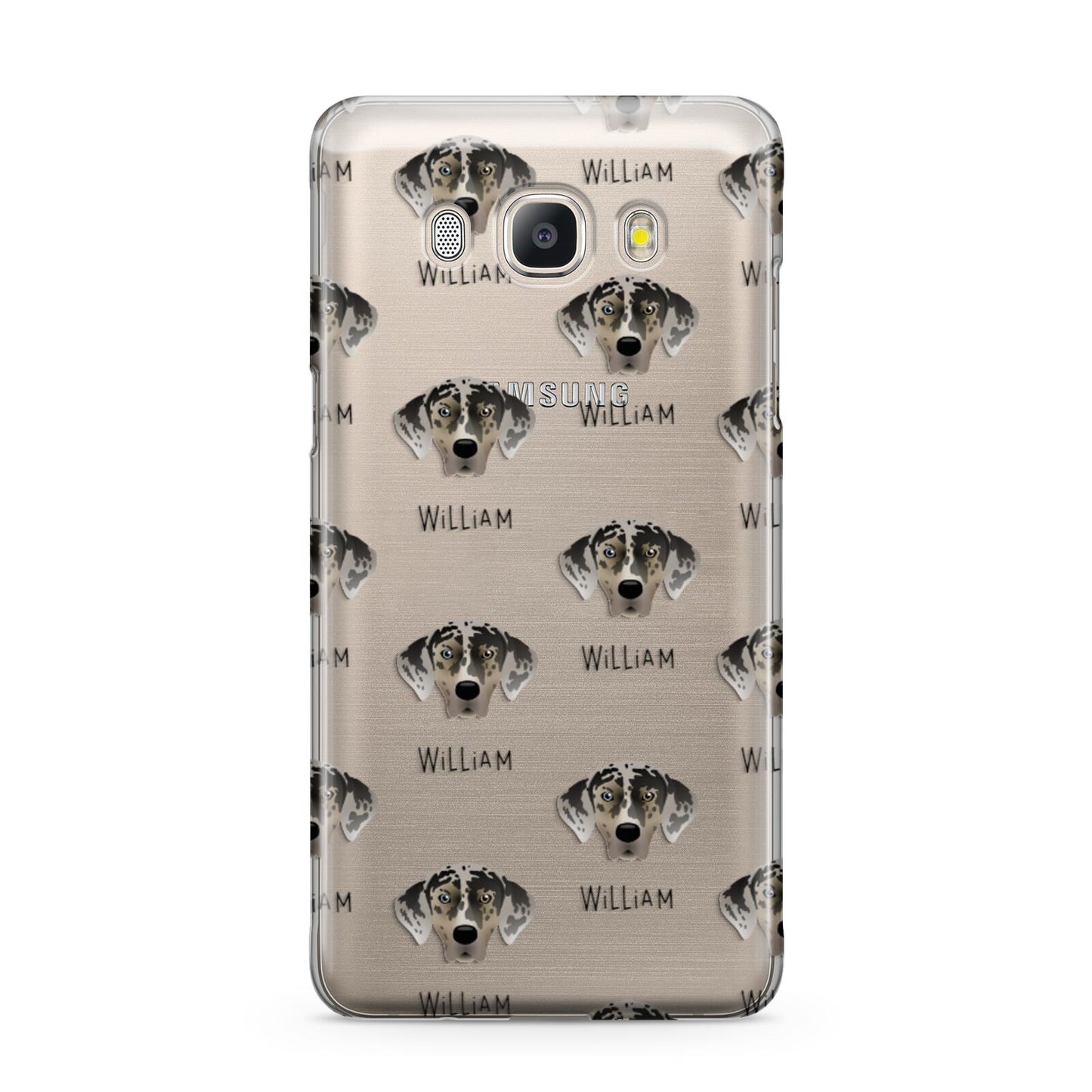 American Leopard Hound Icon with Name Samsung Galaxy J5 2016 Case