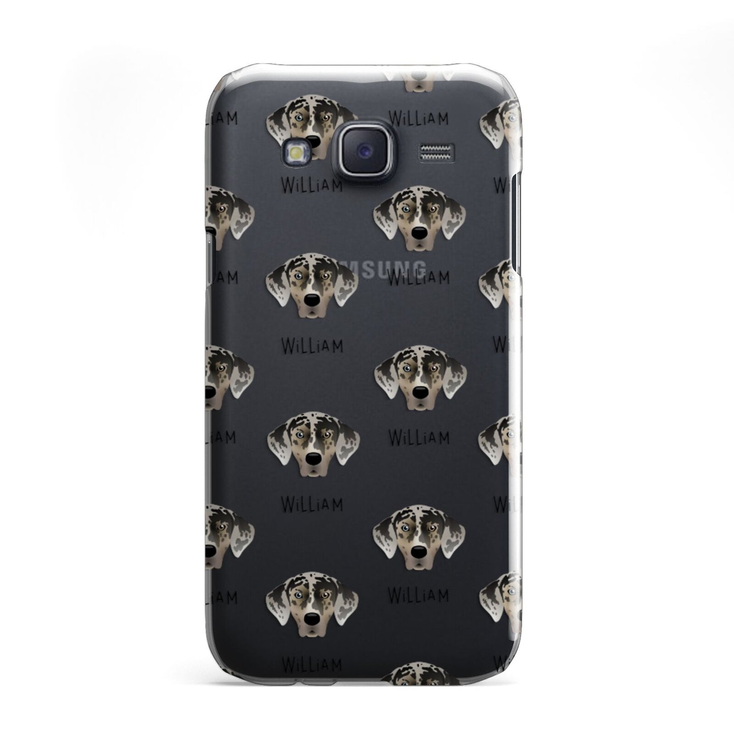 American Leopard Hound Icon with Name Samsung Galaxy J5 Case