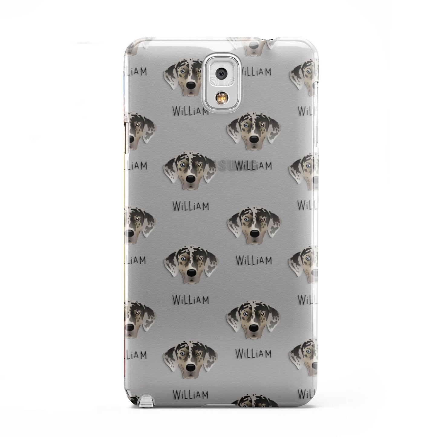 American Leopard Hound Icon with Name Samsung Galaxy Note 3 Case