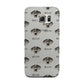 American Leopard Hound Icon with Name Samsung Galaxy S6 Edge Case