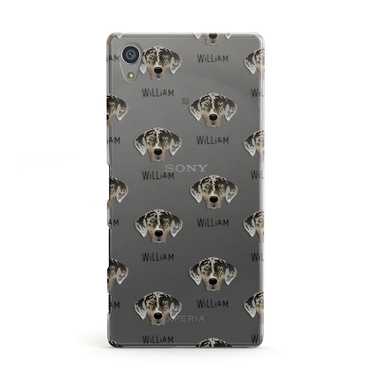 American Leopard Hound Icon with Name Sony Xperia Case