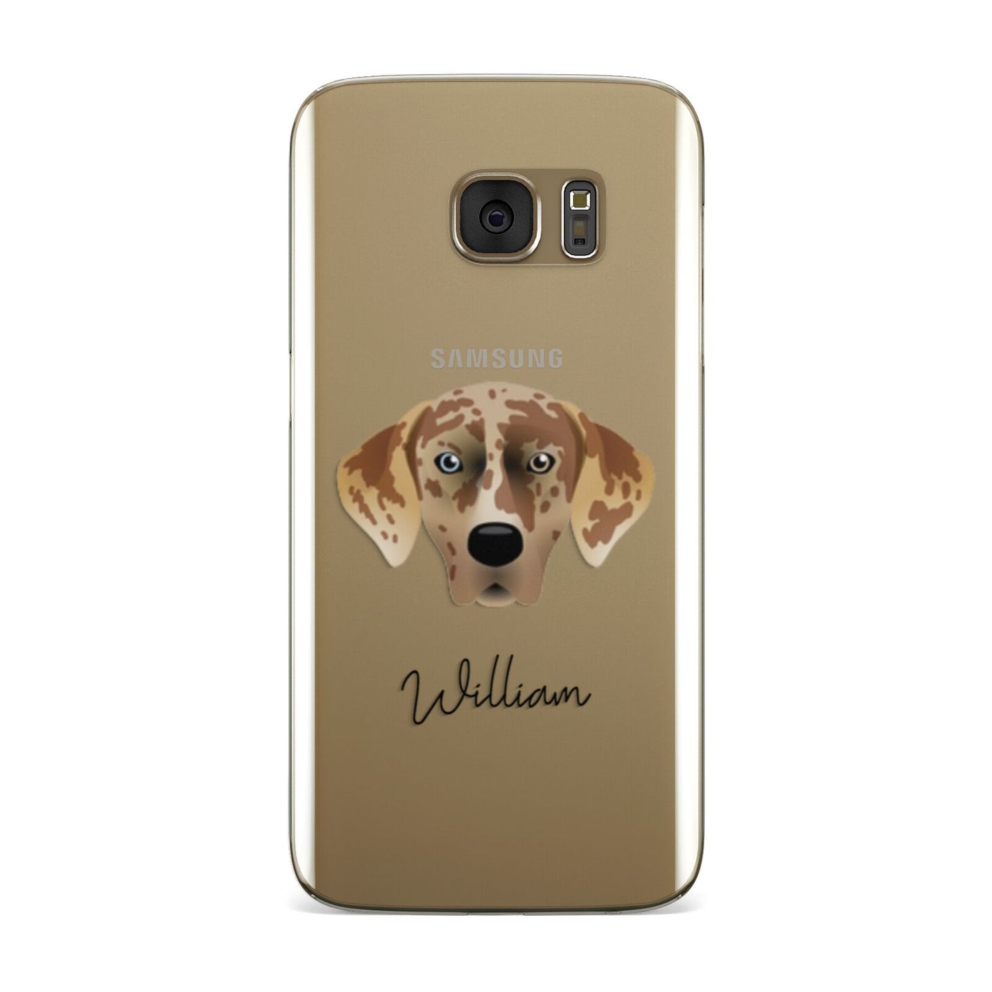 American Leopard Hound Personalised Samsung Galaxy Case