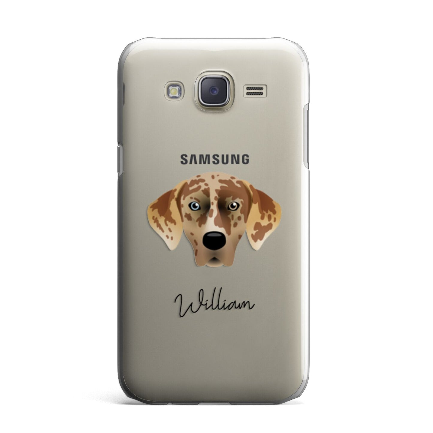 American Leopard Hound Personalised Samsung Galaxy J7 Case