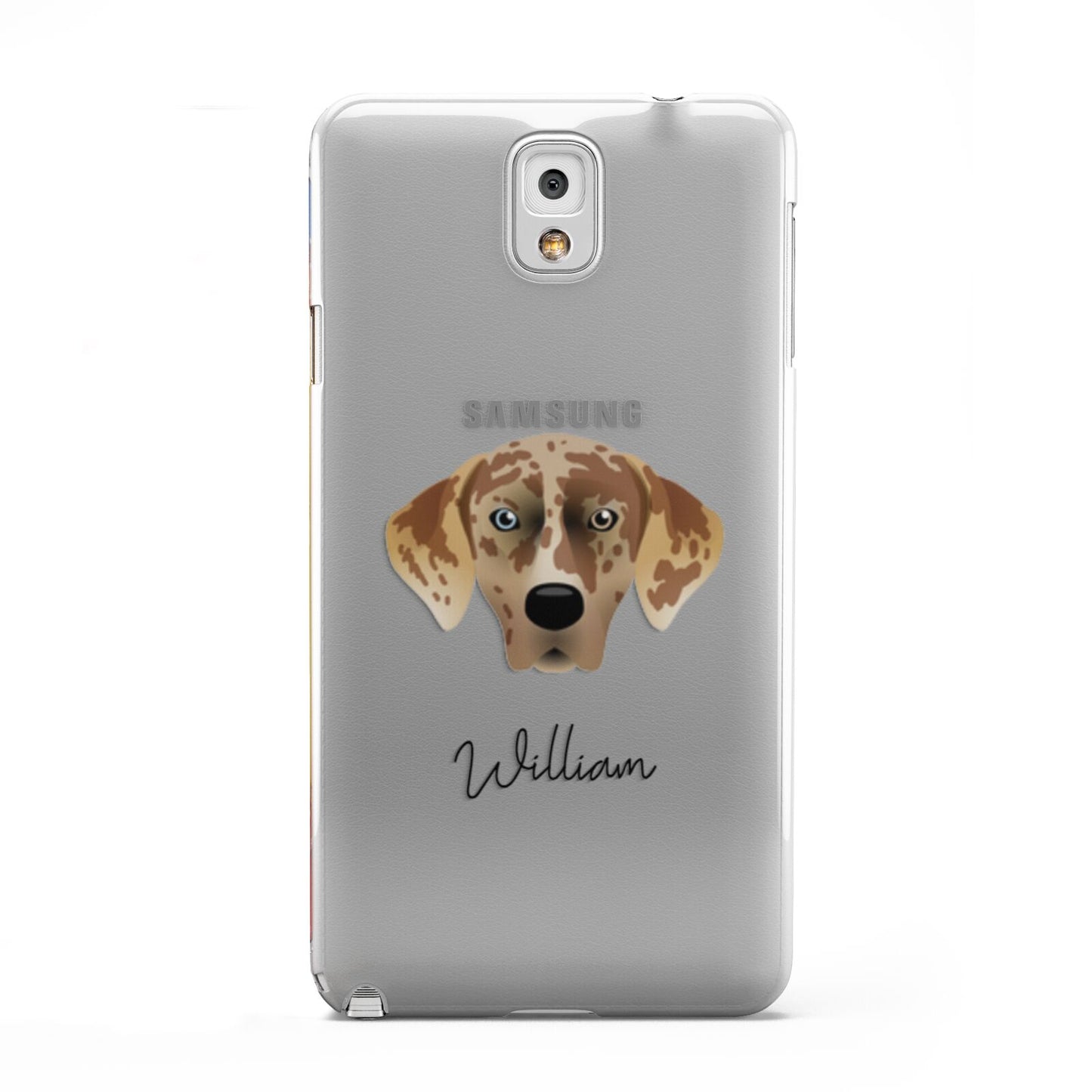 American Leopard Hound Personalised Samsung Galaxy Note 3 Case