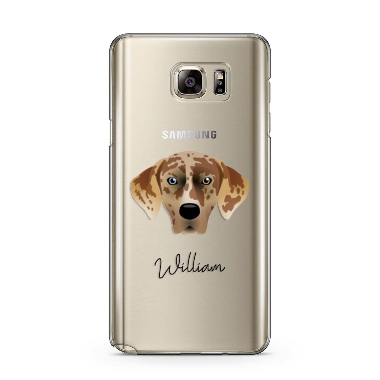American Leopard Hound Personalised Samsung Galaxy Note 5 Case