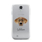American Leopard Hound Personalised Samsung Galaxy S4 Case