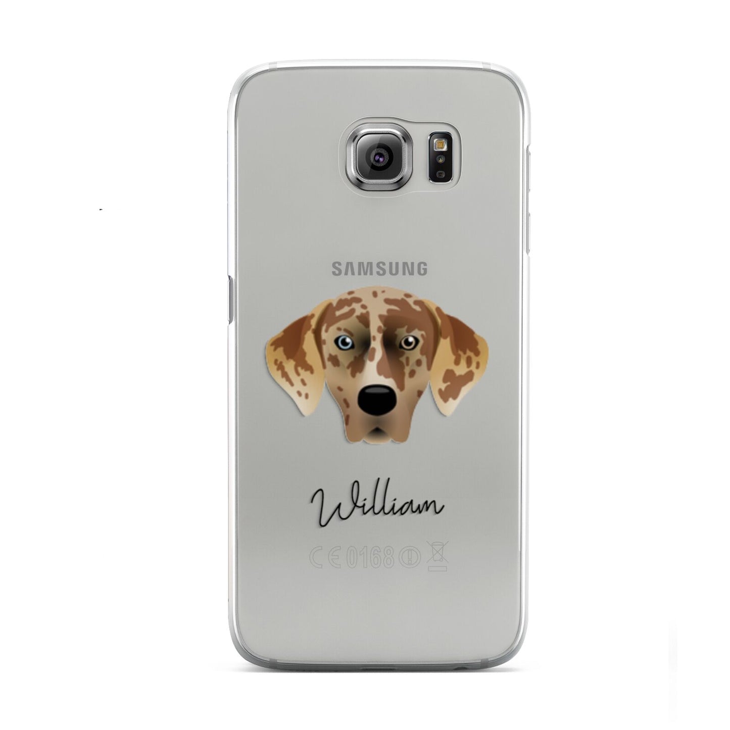 American Leopard Hound Personalised Samsung Galaxy S6 Case