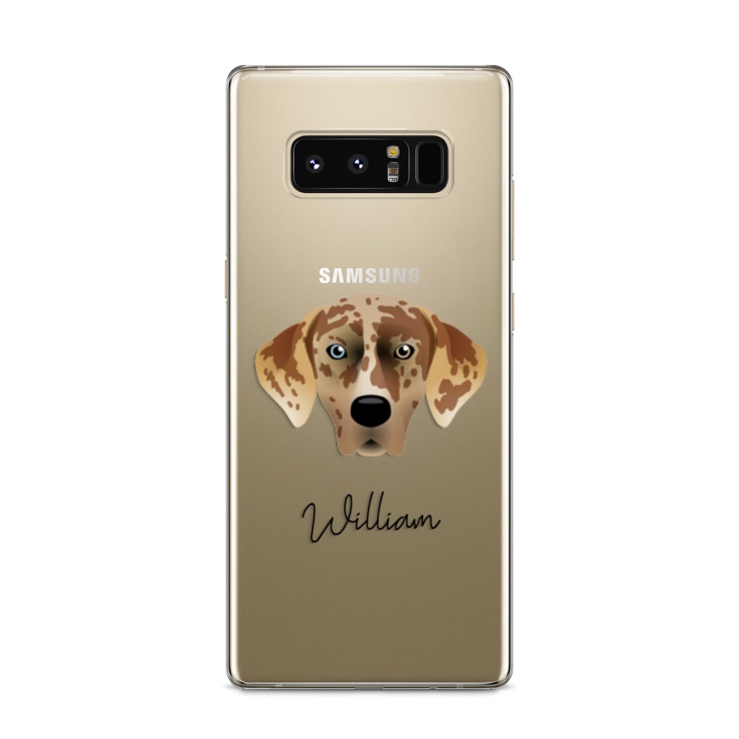 American Leopard Hound Personalised Samsung Galaxy S8 Case