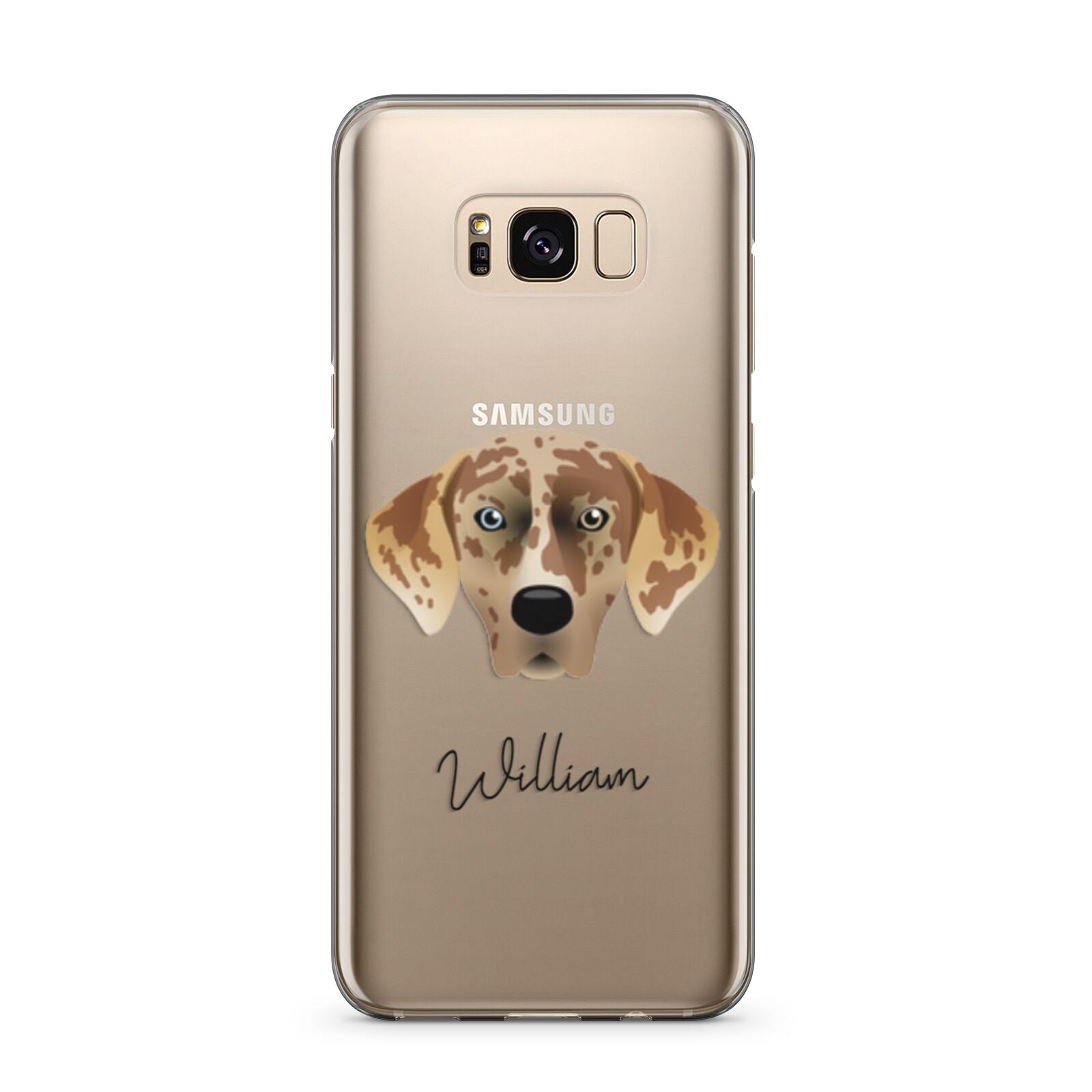 American Leopard Hound Personalised Samsung Galaxy S8 Plus Case