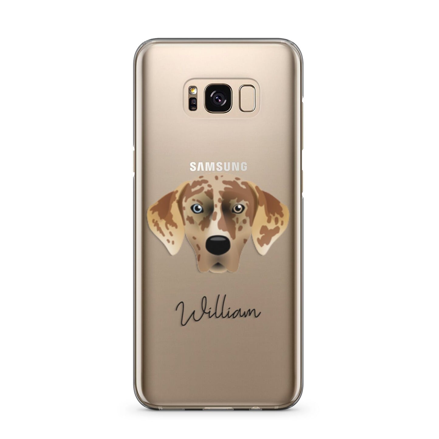 American Leopard Hound Personalised Samsung Galaxy S8 Plus Case