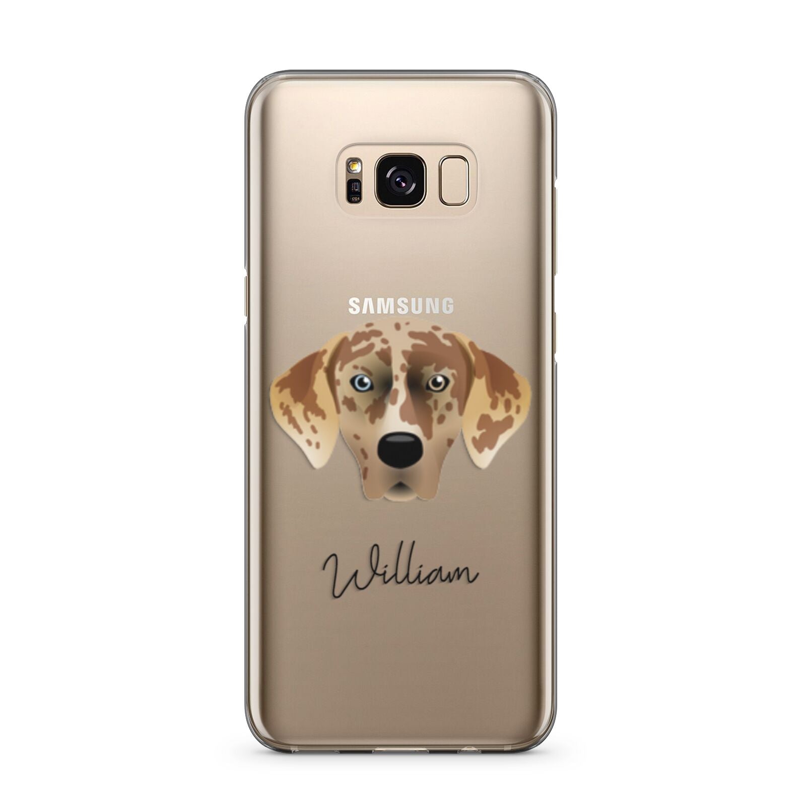 American Leopard Hound Personalised Samsung Galaxy S8 Plus Case